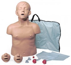 Simulaids Yarım Boy Çocuk CPR Mankeni - Thumbnail